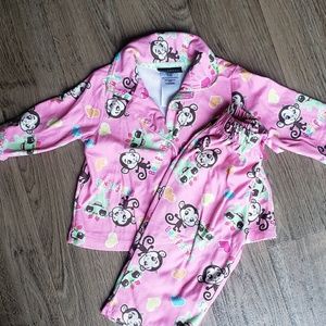 12mo Joe Boxer Monkey&Frog PJ Set